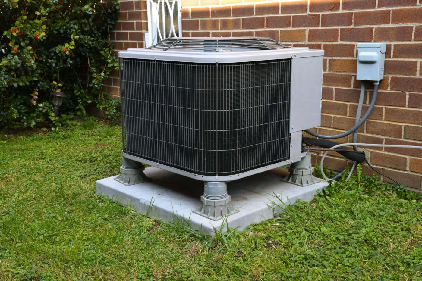 An Exterior Hvac Unit At An Ogden, Ut, Home An Exterior Hvac Unit At An Ogden, Ut, Home